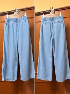 earth music&ecology デニムワイドパンツ M