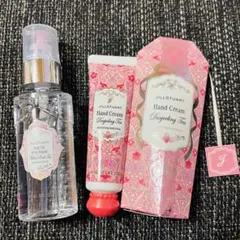 ジルスチュアート メロウピーチティー ハンドクリーム ヘアオイル 限定品