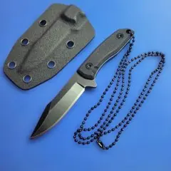 신품 미사용 品 ネックナイフ シースナイフ カイデックス