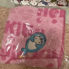 ハローキティ ピンクタオル 水族館限定