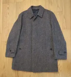 ツイード ステンカラーコート