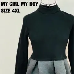 MY GIRL MY BOY　長袖　子供用　ワンピース　フォーマル　4XL
