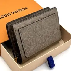 ルイヴィトン　折り財布　ポルトフォイユ クレア　トゥルトレール　アンプラント LOUIS VUITTON ルイヴィトン モノグラムアンプラント