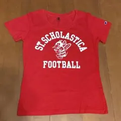 champion 半袖　赤Tシャツ　M sizeのサムネイル