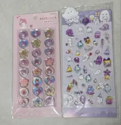 おはじきふうシール　マイメロ　正規品　3Ｄシール