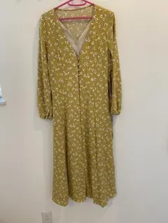 花柄ロングワンピース Sサイズ