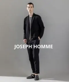 JOSEPH HOMME ライトタックジャージー パッチポケットジャケット　Mのサムネイル