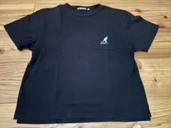 ZIDDY KANGOL コラボ 半袖Tシャツ ブラック