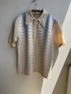 70s SPIRE californiaポロシャツ XL ネイビー ss132 - メルカリ