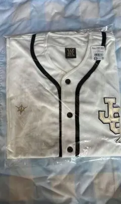 三代目 JSB KINGDOM ベースボールシャツ　WHITE 白