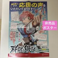 群雄を綴る 비매품 ポスター