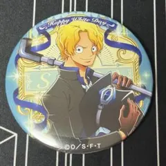 ワンピース サボ 輩缶バッジ WhiteDay 麦わらストア ONE PIECE - メルカリ