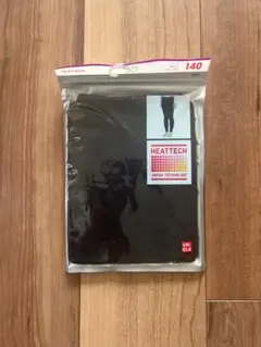 UNIQLO HEATTECH キッズスパッツ 140 ブラック