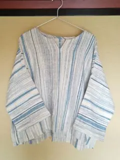 うさとの服 ストライプ プルオーバー usato うさと うさとの服 ストライプ プルオーバー usato うさと - メルカリ