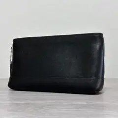 ✨激レア✨COACH オールドコーチ ポーチ グラブタンレザー ブラック ロゴ