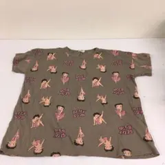 Betty Boop ベティーちゃん★半袖Tシャツ　オーバーサイズ★M-Lサイズ