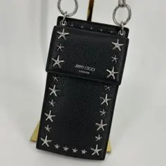 ☆新品未使用☆ジミーチュウ☆ポシェット☆サコッシュ☆ショルダーバッグ☆ブラックのサムネイル