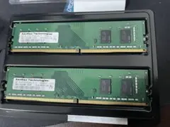 PC メモリ DDR4-3200 8GB ✕2 16GB SanMax