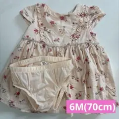 baby gap 花柄ワンピース ブルマセットのサムネイル