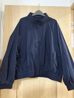 UNIQLO ジップアップブルゾン　ネイビー　XXL