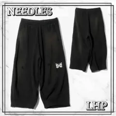 正規品 LHP ニードルズ ヴィンテージスウェット ダメージ感 パンツ ブラックのサムネイル