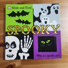 英語絵本 Slide and Find SPOOKY