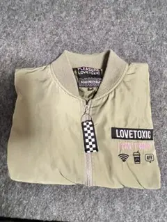 LOVETOXIC MA-1ジャケット カーキ色