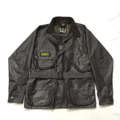 00s Barbour international M ブラウンのサムネイル