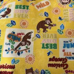 50センチ⭐︎オックス⭐︎ハギレ⭐︎おさるのジョージ