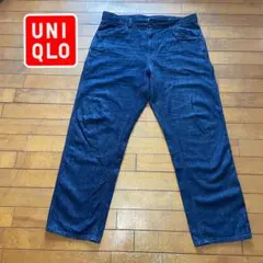UNIQLO★綿麻ソフトデニム ペインターパンツ♠︎サイズL(84〜92）のサムネイル