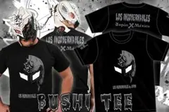 新日本プロレス★BUSHI【JET BLACK DEATH MASK】Tシャツ