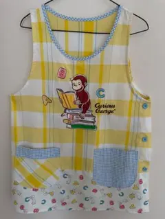 保育士幼稚園先生エプロンおさるのジョージ