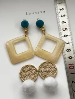 気まぐれセール ピアスまとめ売り 樹脂ピアス 金属フック 他有料です