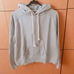 無印良品　muji オーガニックコットン 裏毛プルオーバーパーカー