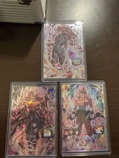 2枚セットドラゴンボールヒーローズ ベジット：ゼノ　ゴジータゼノ