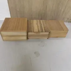 【新品未使用】桐箱 木箱 空き箱 8個セット 新品未使用】桐箱木箱空き箱2個セット - メルカリ