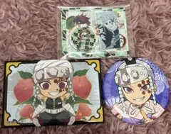 鬼滅の刃 宇髄天元 缶バッジ アクスタ セット