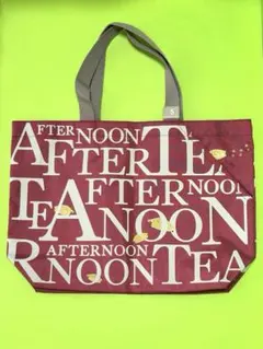 Afternoon Tea ロゴ トートバッグ エコバッグ　干支イノシシ、ウリ坊