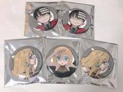 ソウルイーター展 缶バッジ デスザキッド　リズ　パティ