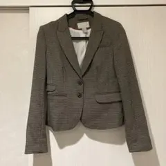 H&M ジャケット グレー系 EUR 38 ペプラム