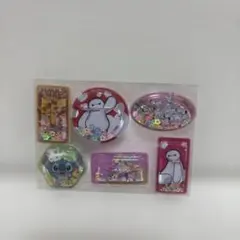 ディズニー キャラクター ぷっくりシール ステッカー