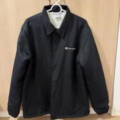 Champion ブラック コーチジャケット M