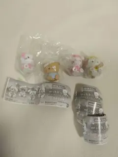 mikko characters すわらせ隊　コンプリート　4種　ガチャガチャ