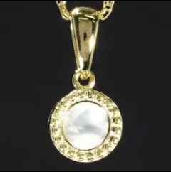 天然 ムーンストーン ネックレス オリジナル製作商品 高品質 【0.50ct】