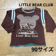 90サイズ【LITTLE BEAR CLUB】長袖カットソー◆f086のサムネイル