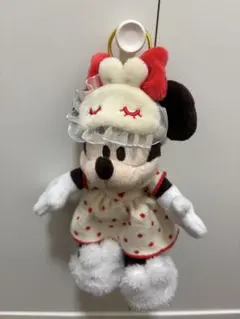 ディズニーストア　ミニー　ぬいぐるみ　キーチェーン　キーホルダー