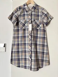 しまむらレディースチェックブラウス