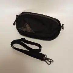 【ジャンク】KELTY アーバン ショルダー 黒 ブラック ケルティ サコッシュ