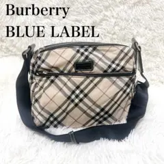 BURBERRY ブルーレーベル　ノバチェック ショルダーバッグ　ナイロン