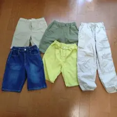 【まとめ売り】140cm 春夏ボトムス